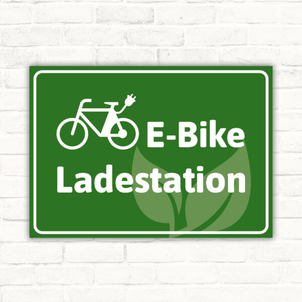 E-Bike Ladestation gruen