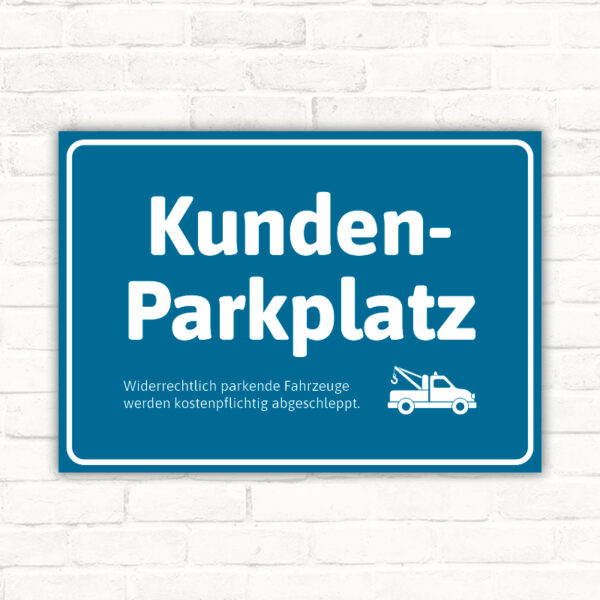 Kundenparkplatz