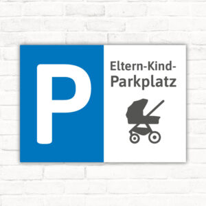 Schild Eltern-Kind-Parkplatz