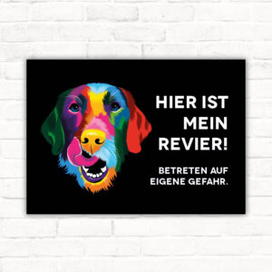 Warnung Setter - Betreten auf eigene Gefahr