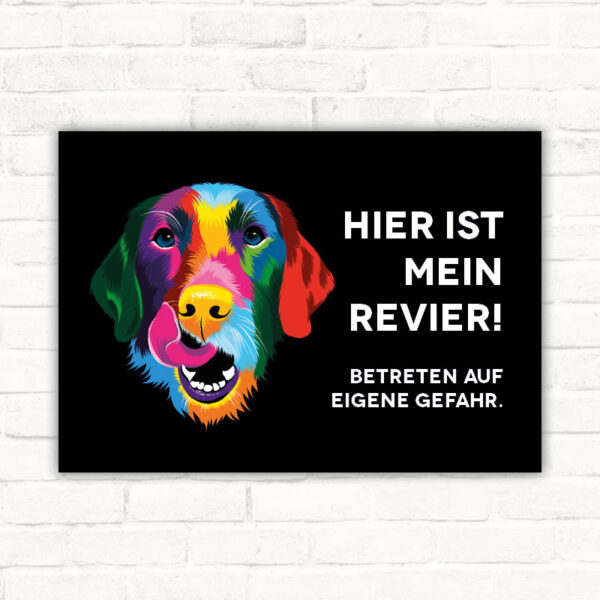 Warnung Setter - Betreten auf eigene Gefahr