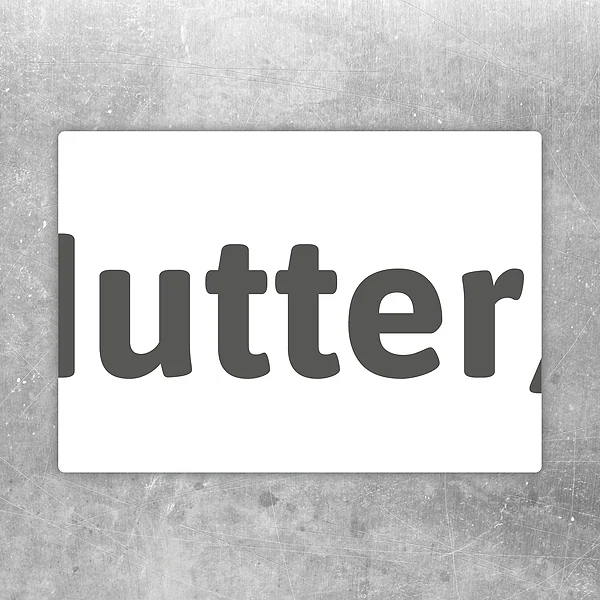 Aufkleber mit der Aufschrift Mutter Kind Parkplatz für einen Familienstellplatz.