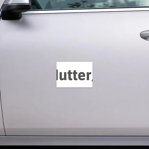 Querformat-Aufkleber mit Hinweis auf Mutter Kind Parkplatz für Familien- und Besucherstellplätze.